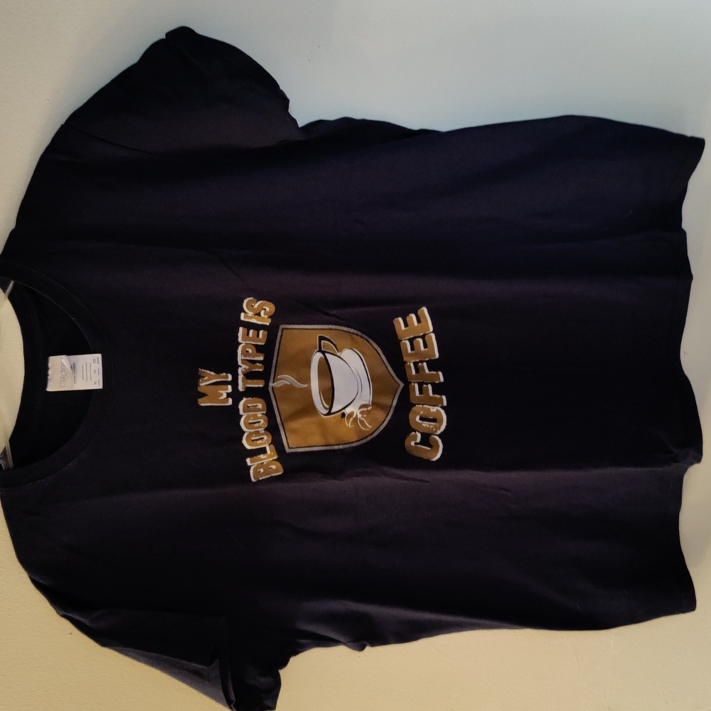 My Blood Type is Coffee t-shirt